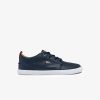 Lacoste Sneakers-Mens Lineset Leather Sneakers-46SMA0045-lacoste france 4