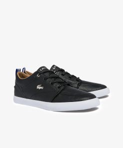 Lacoste Sneakers-Mens Bayliss Leather Perforated Collar Sneakers-37CMA0073-lacoste usa 2