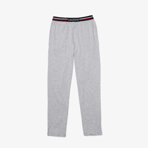 Lacoste Underwear & Loungewear-Mens Multicolor Waist Pajama Pants-3H3461-51-locoste - Image 2