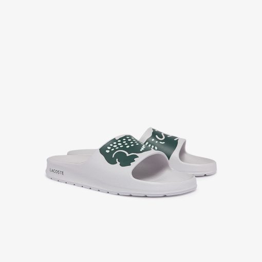 Lacoste Slides-Mens Croco 2.0 Slides-41CMA0010-lacoste france - Image 2