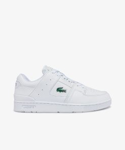 Lacoste Sneakers-Mens Court Cage Leather Sneakers-41SMA0027-la coste