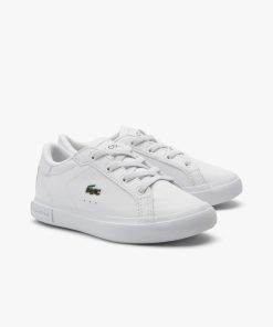 Lacoste Shoes & Accessories-Infants Powercourt Sneakers-41SUI0014-lacost 2