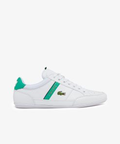 Lacoste Sneakers-Mens Chaymon and Leather Color-Pop Sneakers-43CMA0013-la coste