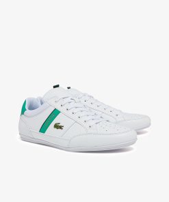 Lacoste Sneakers-Mens Chaymon and Leather Color-Pop Sneakers-43CMA0013-la coste 2