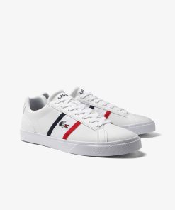 Lacoste Men-Mens Lerond Pro Leather Sneakers-45CMA0055-la coste 2