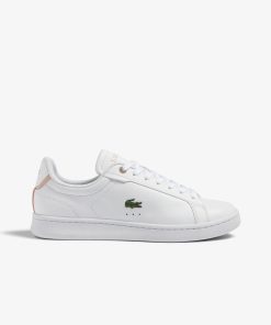 Lacoste Sneakers-Womens Carnaby Pro Leather Sneakers-45SFA0083-la coste