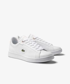 Lacoste Sneakers-Womens Carnaby Pro Leather Sneakers-45SFA0083-la coste 2