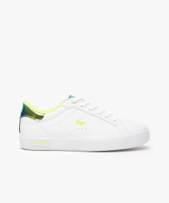 Lacoste Shoes & Accessories-Juniors Powercourt Heel Pop Sneakers-45SUJ0012-lacoste store