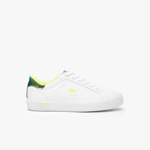 Lacoste Shoes & Accessories-Juniors Powercourt Heel Pop Sneakers-45SUJ0012-lacoste store