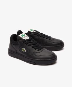 Lacoste Sneakers-Womens Lineset Leather Sneakers-46SFA0042-lacoste us 2