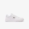 Lacoste Sneakers-Womens Lineset Leather Sneakers-46SFA0042-lacoste us 4