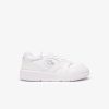 Lacoste Women-Womens Lineshot Leather Sneakers-46SFA0075-lacoste store near me 3