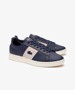 Lacoste Sneakers-Mens Carnaby Pro CGR Bar Smooth Leather Sneakers-46SMA0041-lacost 2