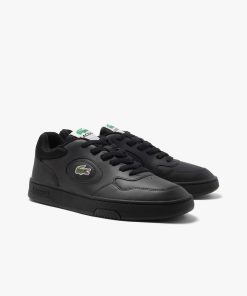 Lacoste Sneakers-Mens Lineset Leather Sneakers-46SMA0045-lacoste france 2