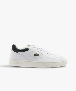 Lacoste Sneakers-Mens Lineset Leather Sneakers-46SMA0045-lacoste usa