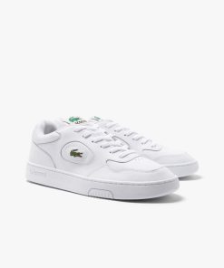 Lacoste Sneakers-Mens Lineset Leather Sneakers-46SMA0045-lacoste us 2