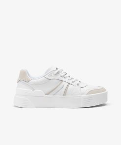 Lacoste Sneakers-Womens L002 Evo Leather Sneakers-47SFA0055-lacoste near me