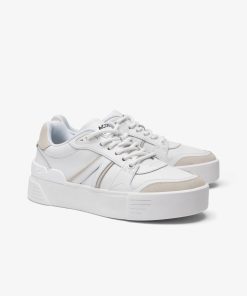 Lacoste Sneakers-Womens L002 Evo Leather Sneakers-47SFA0055-lacoste near me 2