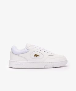 Lacoste Sneakers-Womens Lineset Leather Sneakers-47SFA0083-lacost