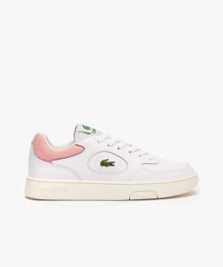 Lacoste Sneakers-Womens Lineset Leather Sneakers-47SFA0092-lacoste us