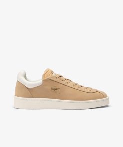 Lacoste Sneakers-Mens Baseshot Premium Leather Sneakers-47SMA0040-lacost