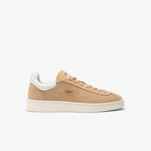 Lacoste Sneakers-Mens Baseshot Premium Leather Sneakers-47SMA0040-lacost