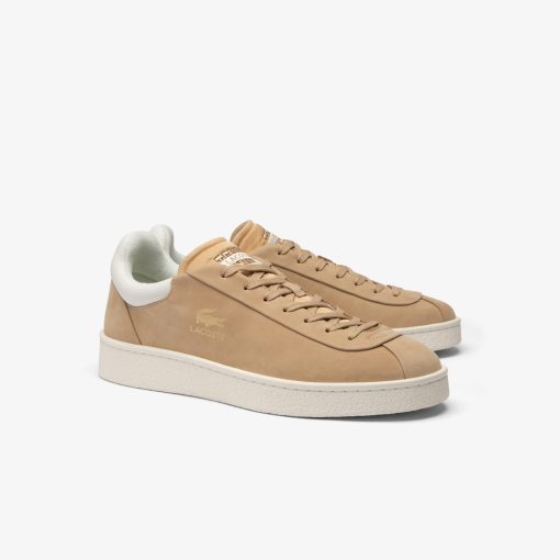 Lacoste Sneakers-Mens Baseshot Premium Leather Sneakers-47SMA0040-lacost - Image 2