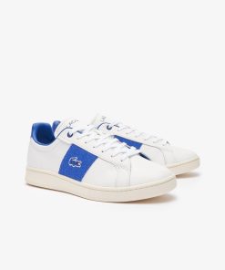 Lacoste Sneakers-Mens Carnaby Pro CGR Bar Leather Sneakers-47SMA0048-lacoste factory outlet 2