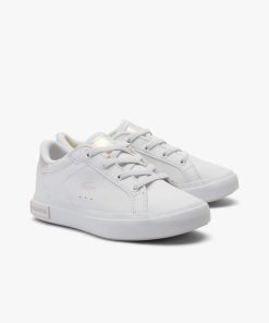 Lacoste Shoes & Accessories-Infants Powercourt Sneakers-47SUI0013-lacoste store near me 2