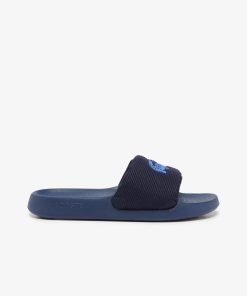 Lacoste Slides-Mens Serve Slide 1.0-48CMA0007-la coste