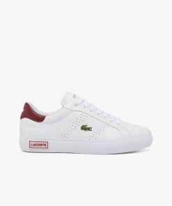 Lacoste Sneakers-Womens Powercourt 2.0 Leather Sneakers-48SFA0004-lacost