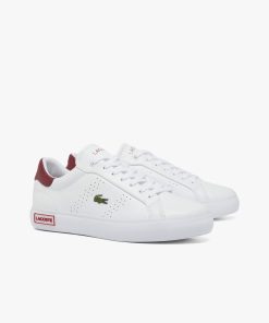 Lacoste Sneakers-Womens Powercourt 2.0 Leather Sneakers-48SFA0004-lacost 2