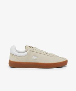 Lacoste Sneakers-Womens Baseshot Suede Sneakers-48SFA0010-lacoste store