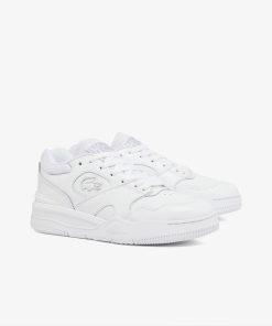 Lacoste Sneakers-Womens Lineshot Leather Sneakers-48SFA0034-lacosta 2