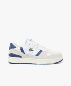 Lacoste Sneakers-Womens T-Clip Set Leather Sneakers-48SFA0045-lacoste factory outlet