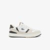 Lacoste Sneakers-Womens T-Clip Set Leather Sneakers-48SFA0045-lacoste factory outlet 4