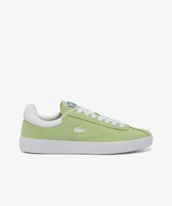 Lacoste Sneakers-Womens Baseshot Suede Sneakers-48SFA0113-lacoste usa