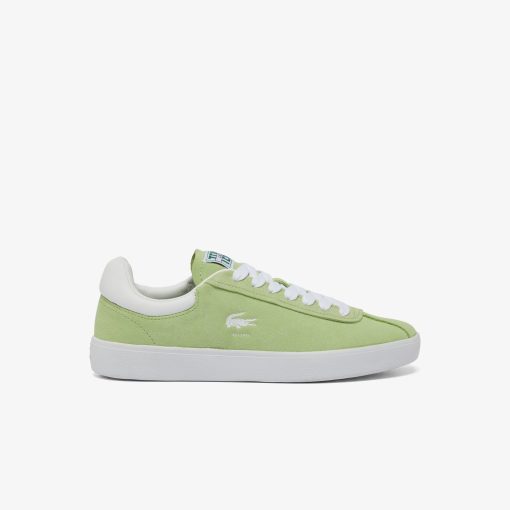 Lacoste Sneakers-Womens Baseshot Suede Sneakers-48SFA0113-lacoste usa