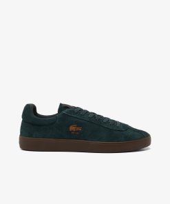 Lacoste Sneakers-Mens Baseshot Suede Sneakers-48SMA0010-lacoste sale