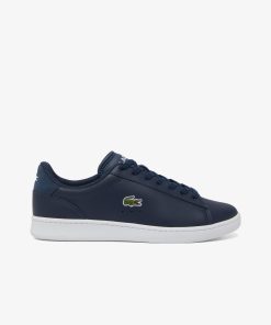 Lacoste Sneakers-Mens Carnaby Set Leather Sneakers-48SMA0011-lacoste france