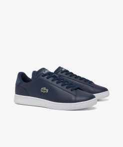 Lacoste Sneakers-Mens Carnaby Set Leather Sneakers-48SMA0011-lacoste france 2