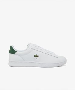 Lacoste Sneakers-Mens Carnaby Set Leather Sneakers-48SMA0011-lacoste sale