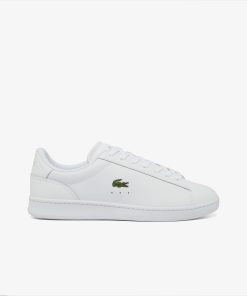 Lacoste Sneakers-Mens Carnaby Set Leather Sneakers-48SMA0105-lacoste near me