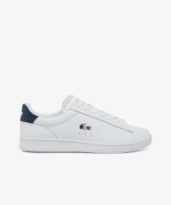 Lacoste Sneakers-Mens Carnaby Set Leather Sneakers-48SMA0111-lacost