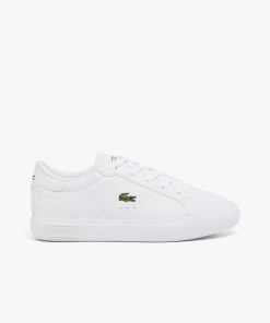 Lacoste Shoes & Accessories-Childrens Powercourt Sneakers-48SUC0014-locoste