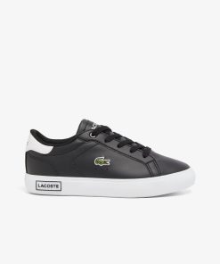 Lacoste Shoes & Accessories-Childrens Powercourt Sneakers-48SUC0014-lacoste factory outlet