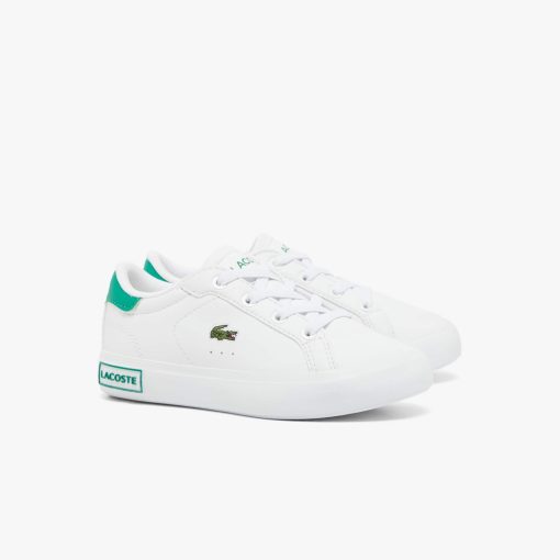 Lacoste Shoes & Accessories-Infants Powercourt Sneakers-48SUI0014-lacoste near me - Image 2