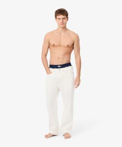 Lacoste Underwear & Loungewear-Mens 3-Pack Trunks-5H1288-51-lacoste factory outlet 2