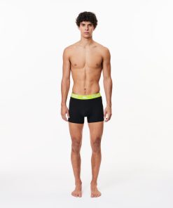 Lacoste Underwear & Loungewear-Mens 3-Pack Microfiber Trunks-5H1308-51-lacoste near me