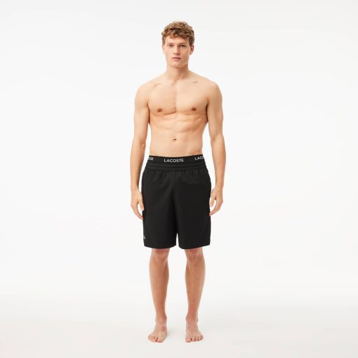 Lacoste Underwear & Loungewear-Mens 3-Pack Microfiber Trunks-5H9623-51-locoste - Image 2